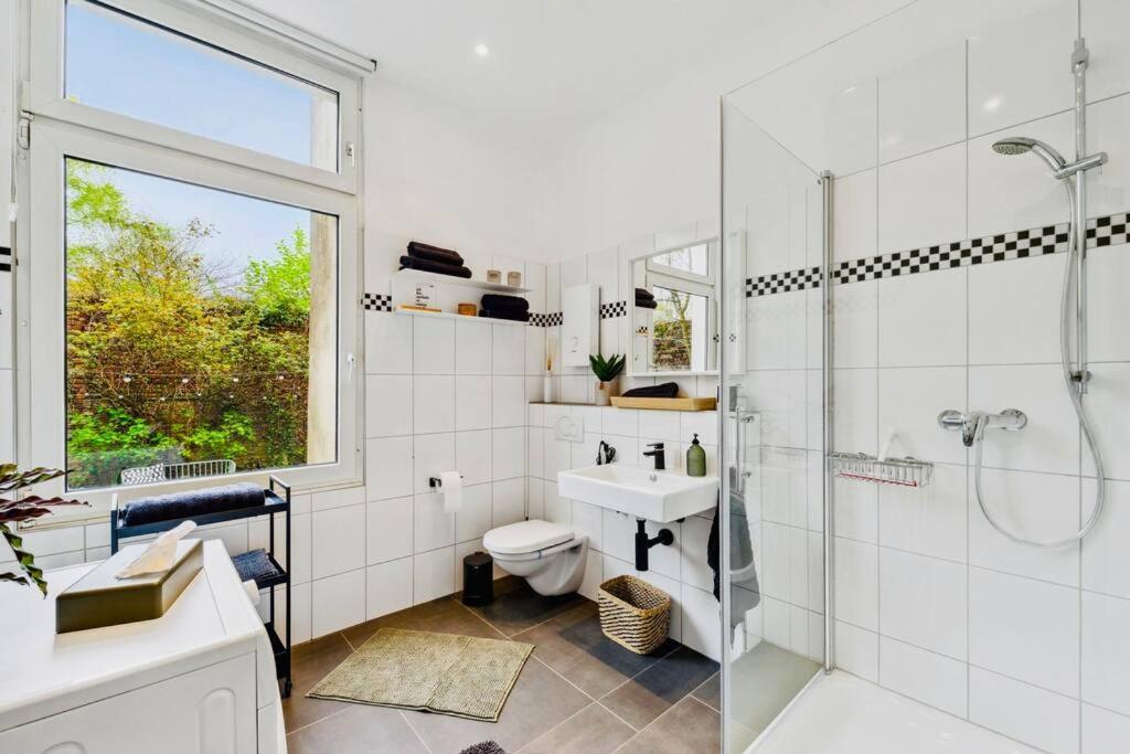 Wuppertaler Altbau-Traum Gutenberg - Naehe Dus & Dortmund & Koeln & Essen Daire Dış mekan fotoğraf